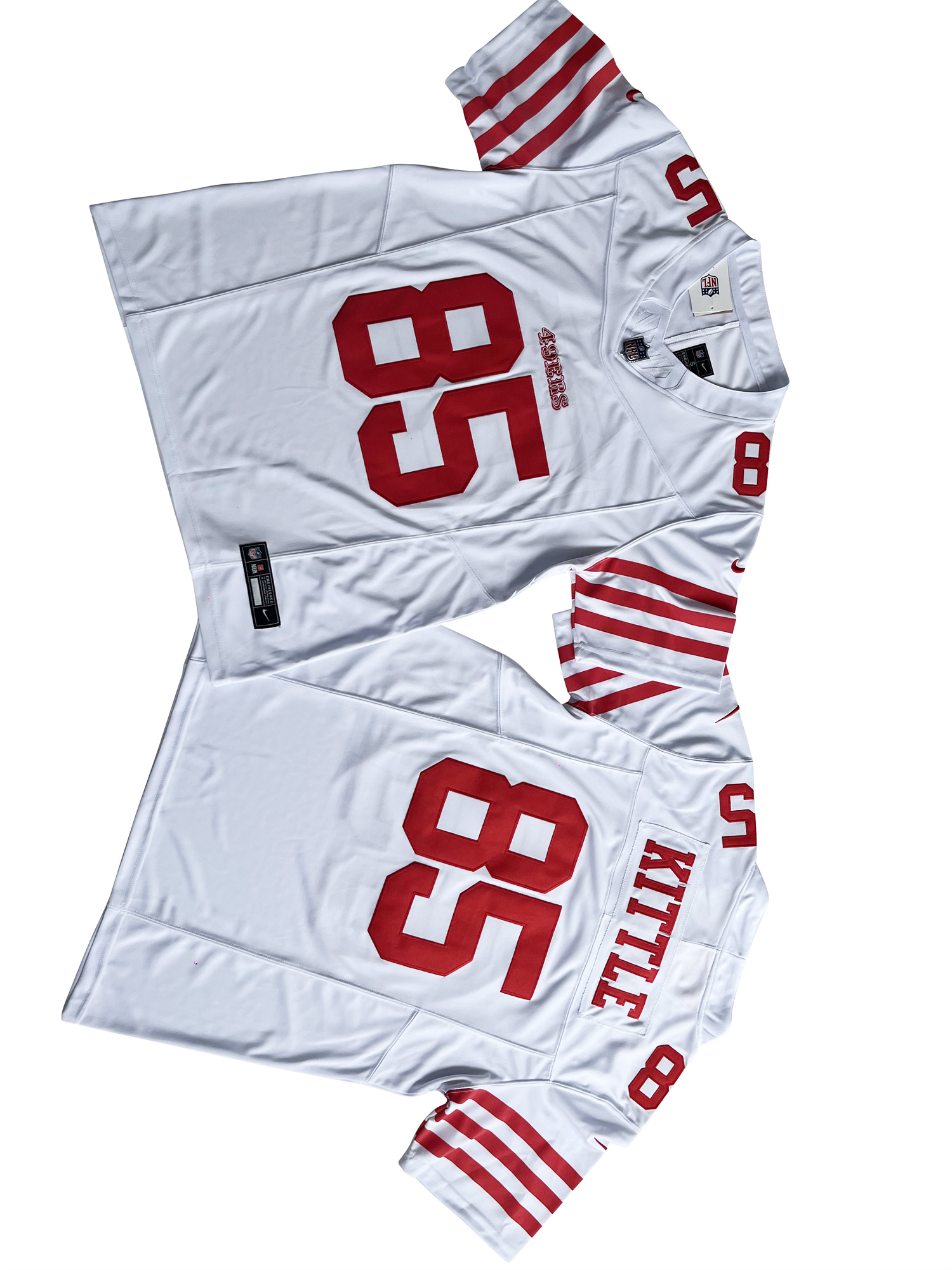 2023 NFL Men San Francisco 49ers #85 George Kittle Nike Vapor F.U.S.E. Limited Jersey